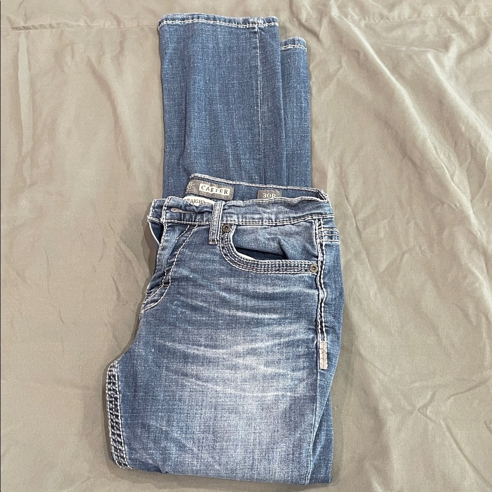 Calvin Klein Denim Pants in Classic Blue